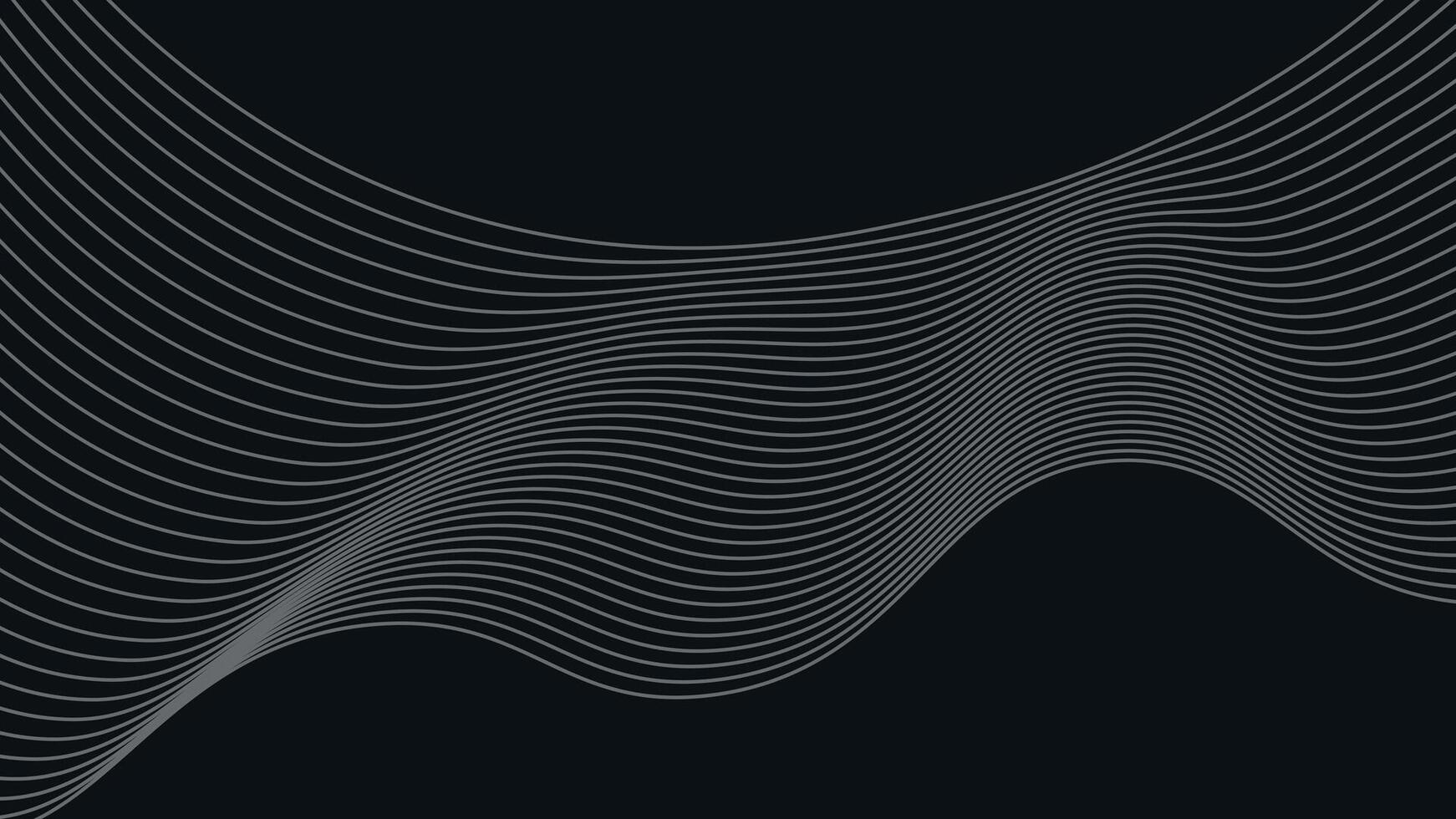 Abstract wavy line background, wavy pattern, stylish line art and web background design vector