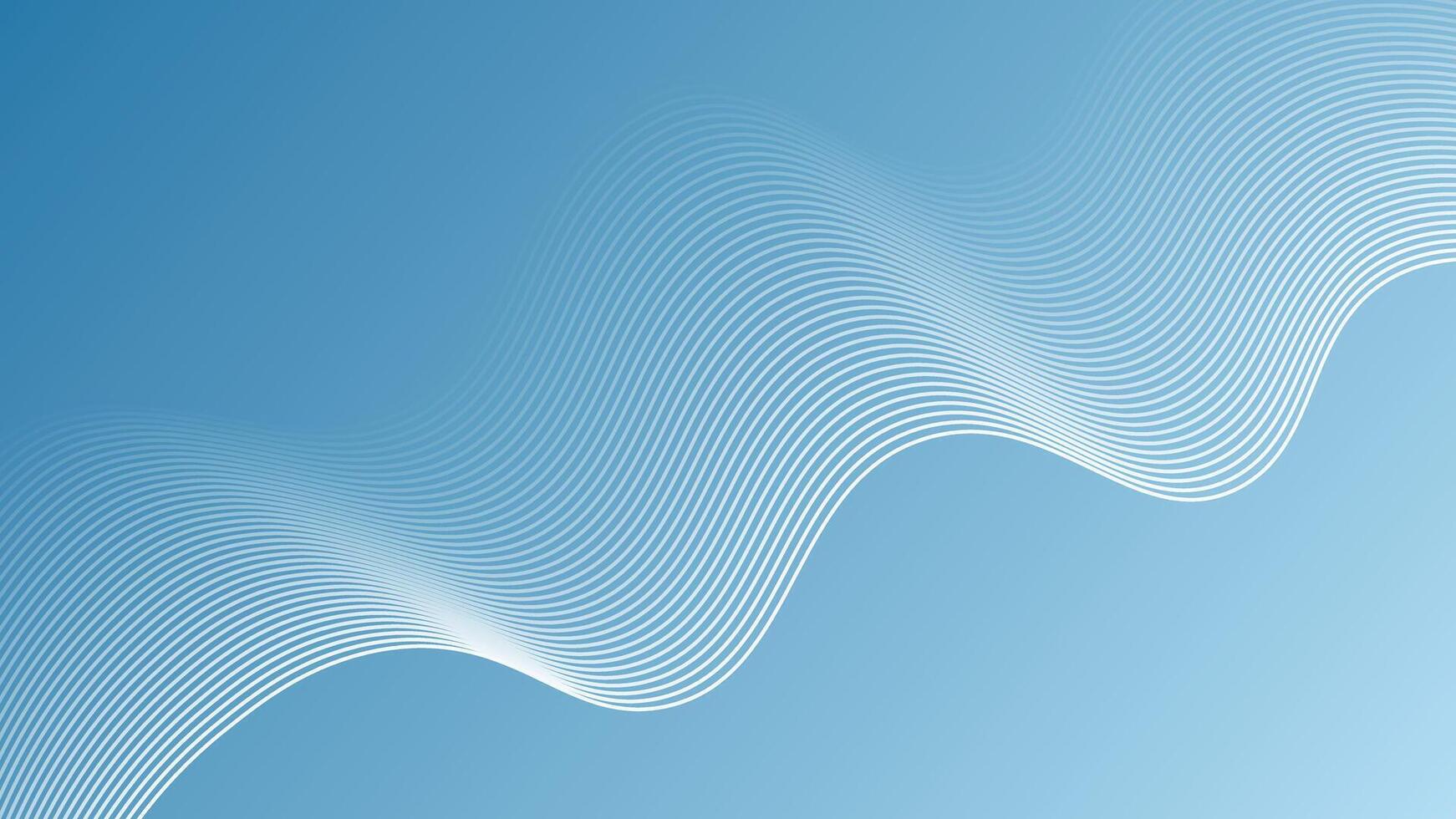 Abstract wavy line background dynamic sound wave wavy pattern stylish line art pattern design vector