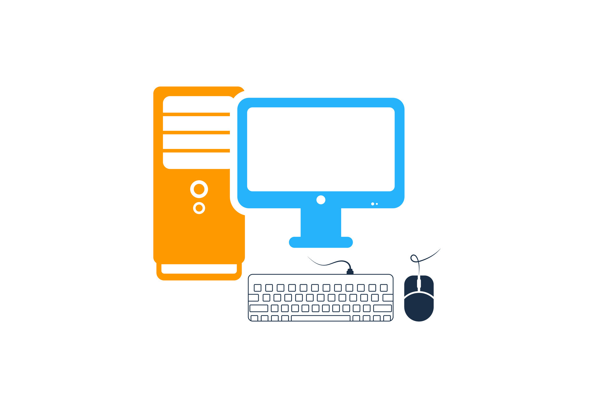 Computer Technology Logo template designs, computer Service logo ...