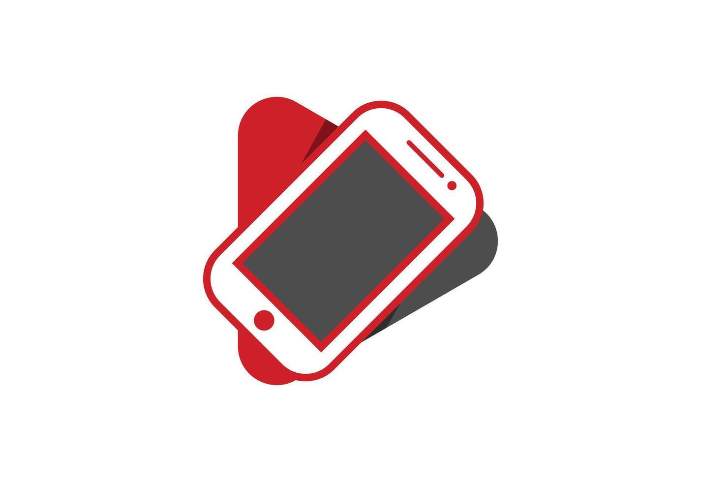 Modern Mobile Phone logo design, design template vector