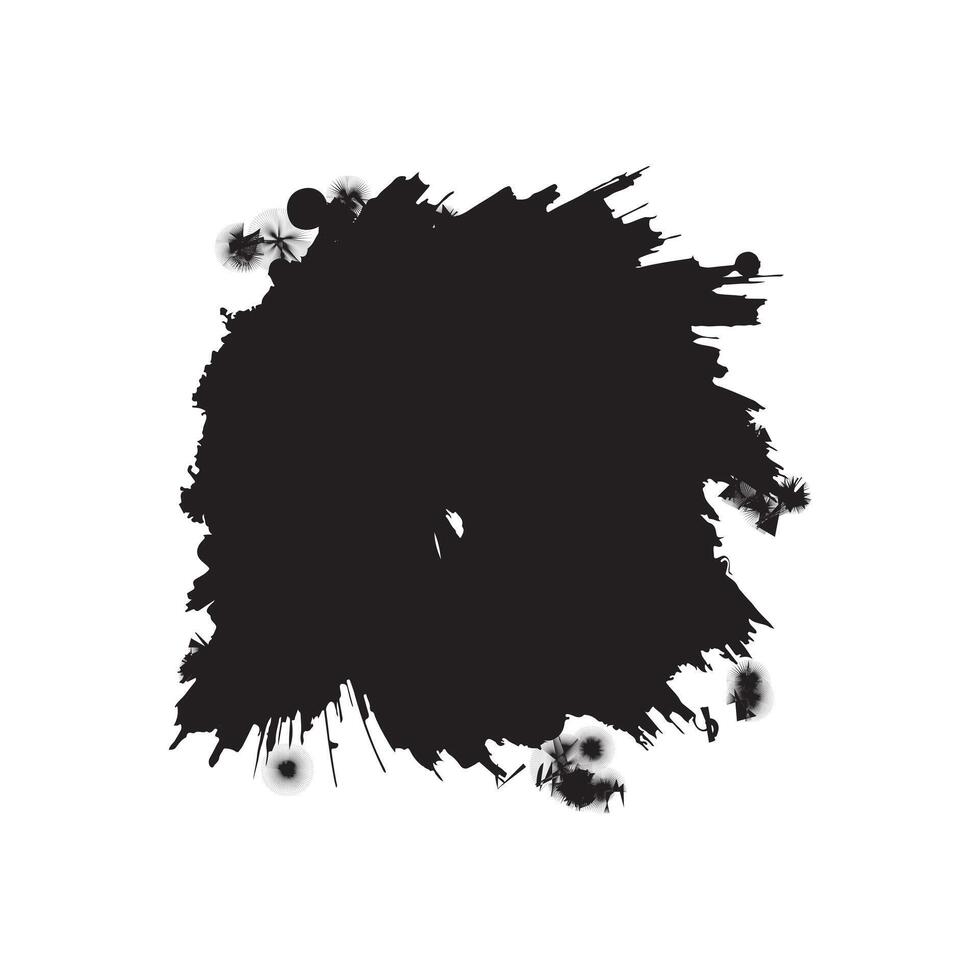 Abstract Brush Effect Illustration vector