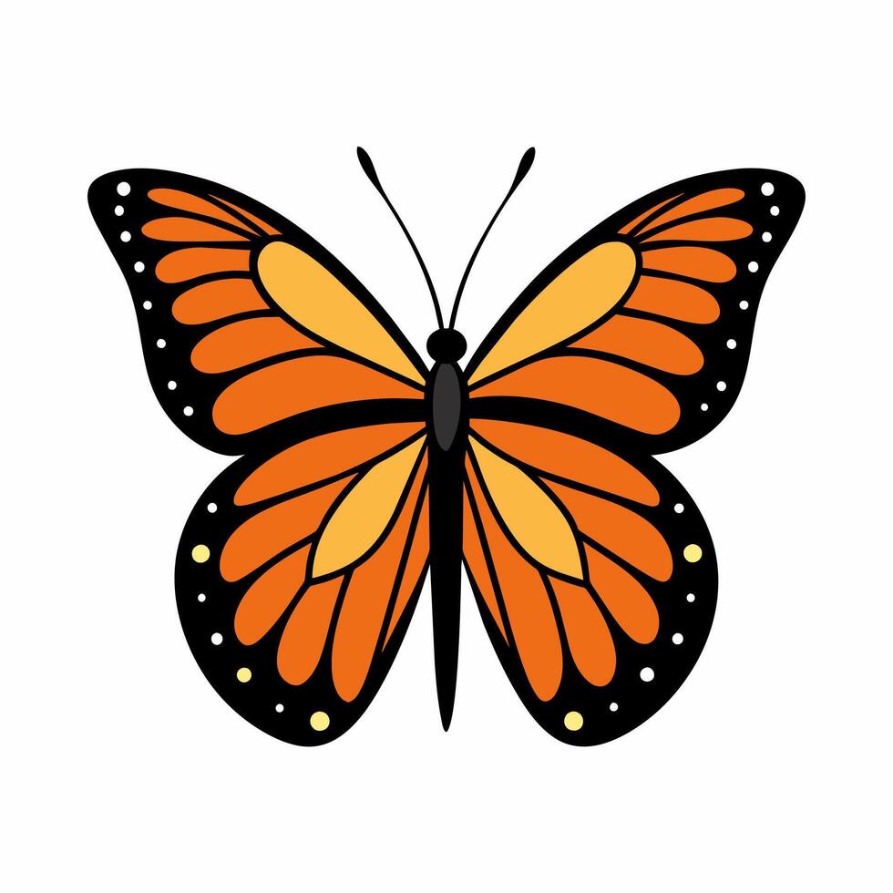 A Vintage Illustration of Viceroy Butterfly vector