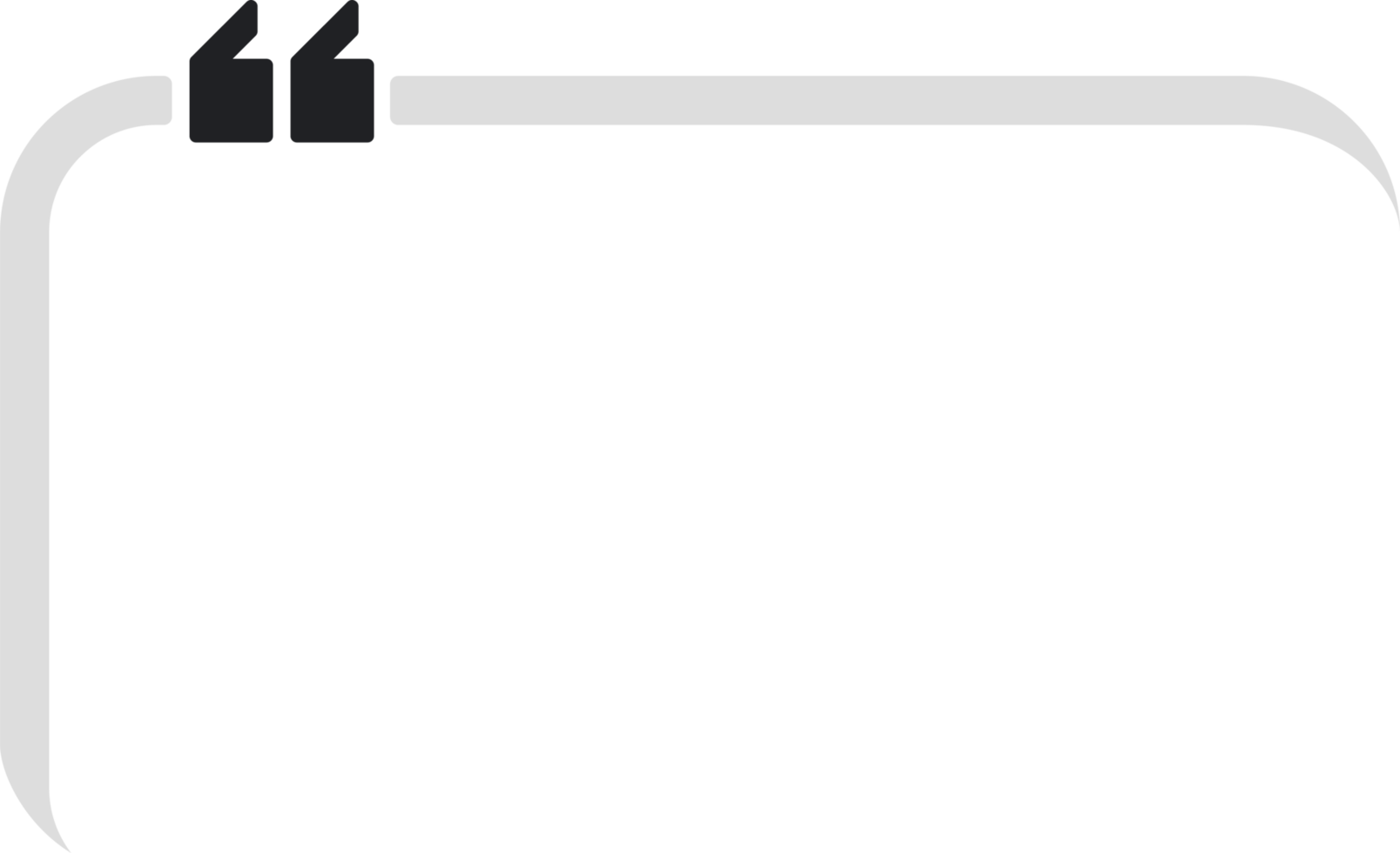 quote speech text png