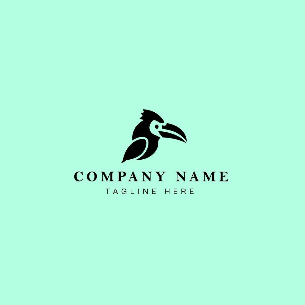 toucan bird logo icon illustration design template - graphic vector