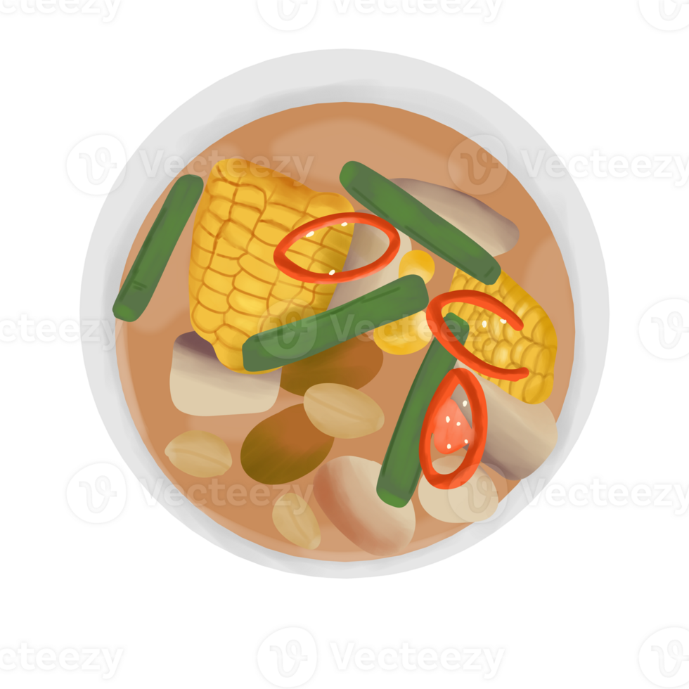 Sayur Asem Indonesian Food png