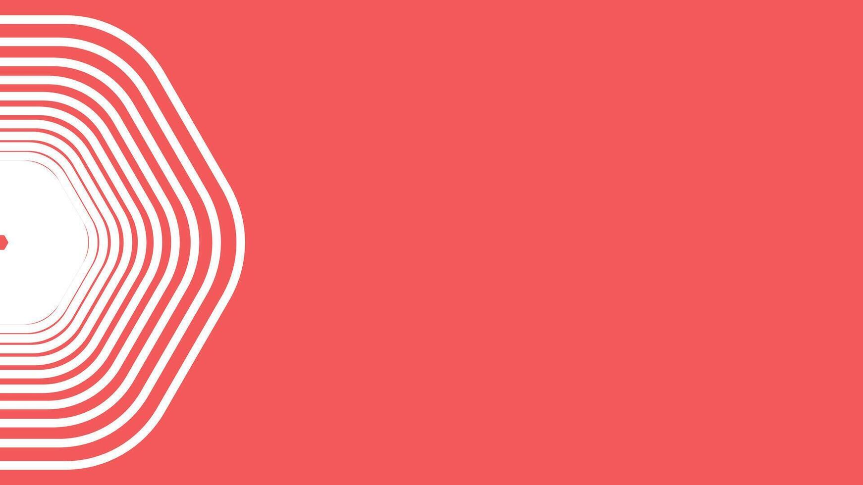 Abstract spiral spinning vortex style background in red vector