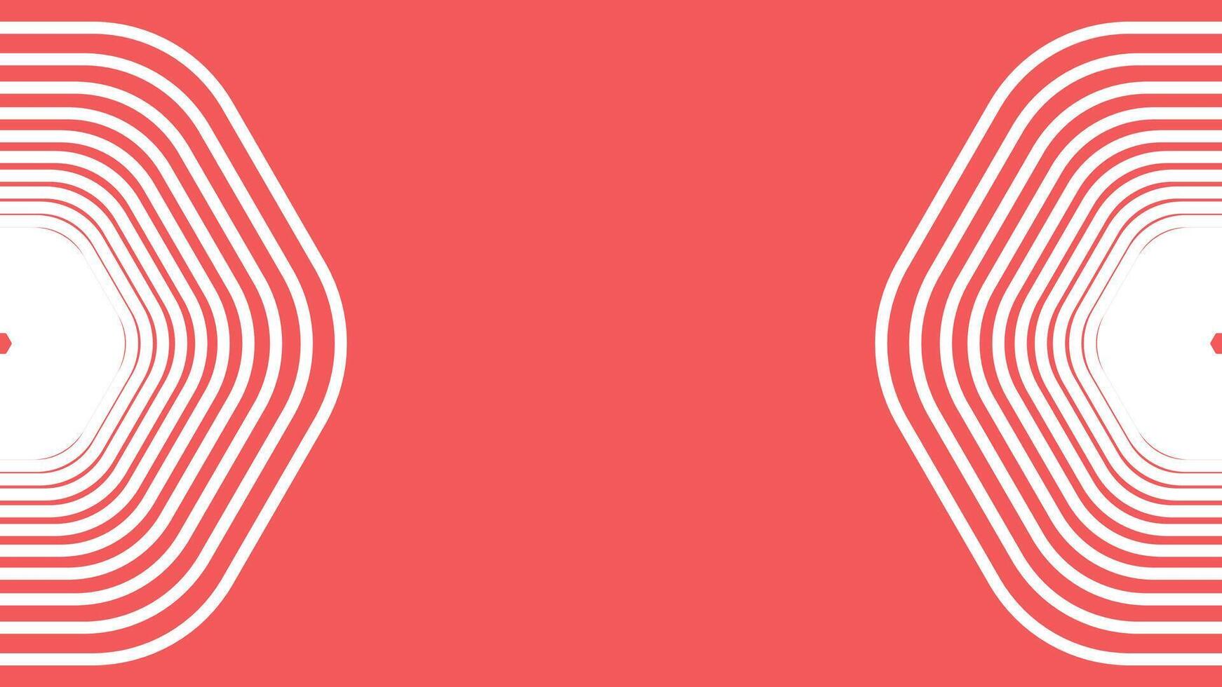 Abstract spiral spinning vortex style background in red vector