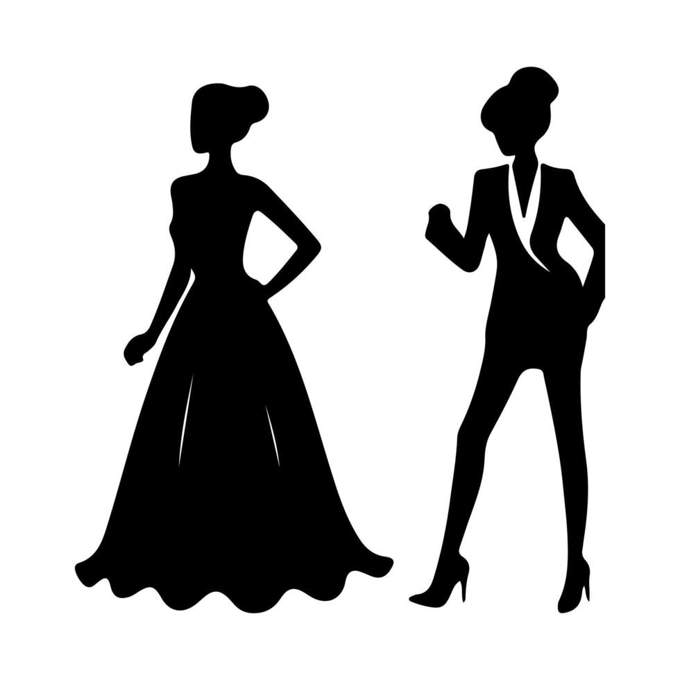 Elegant stylish garment designed. vector