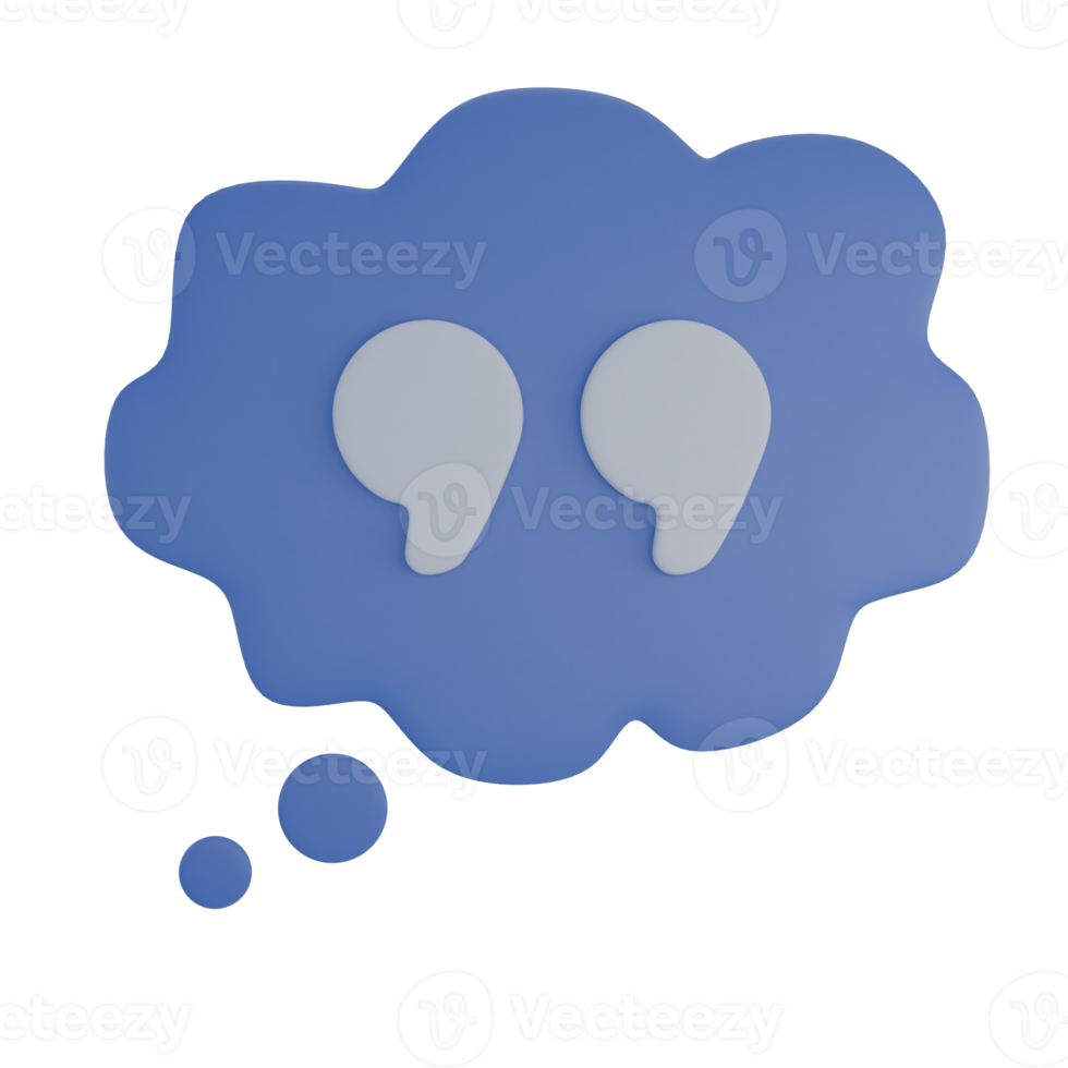 A boxed comment about words quots png