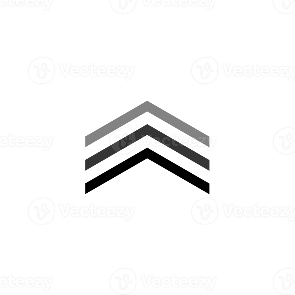 Swipe up button icon with simple and modern design for web and apps png