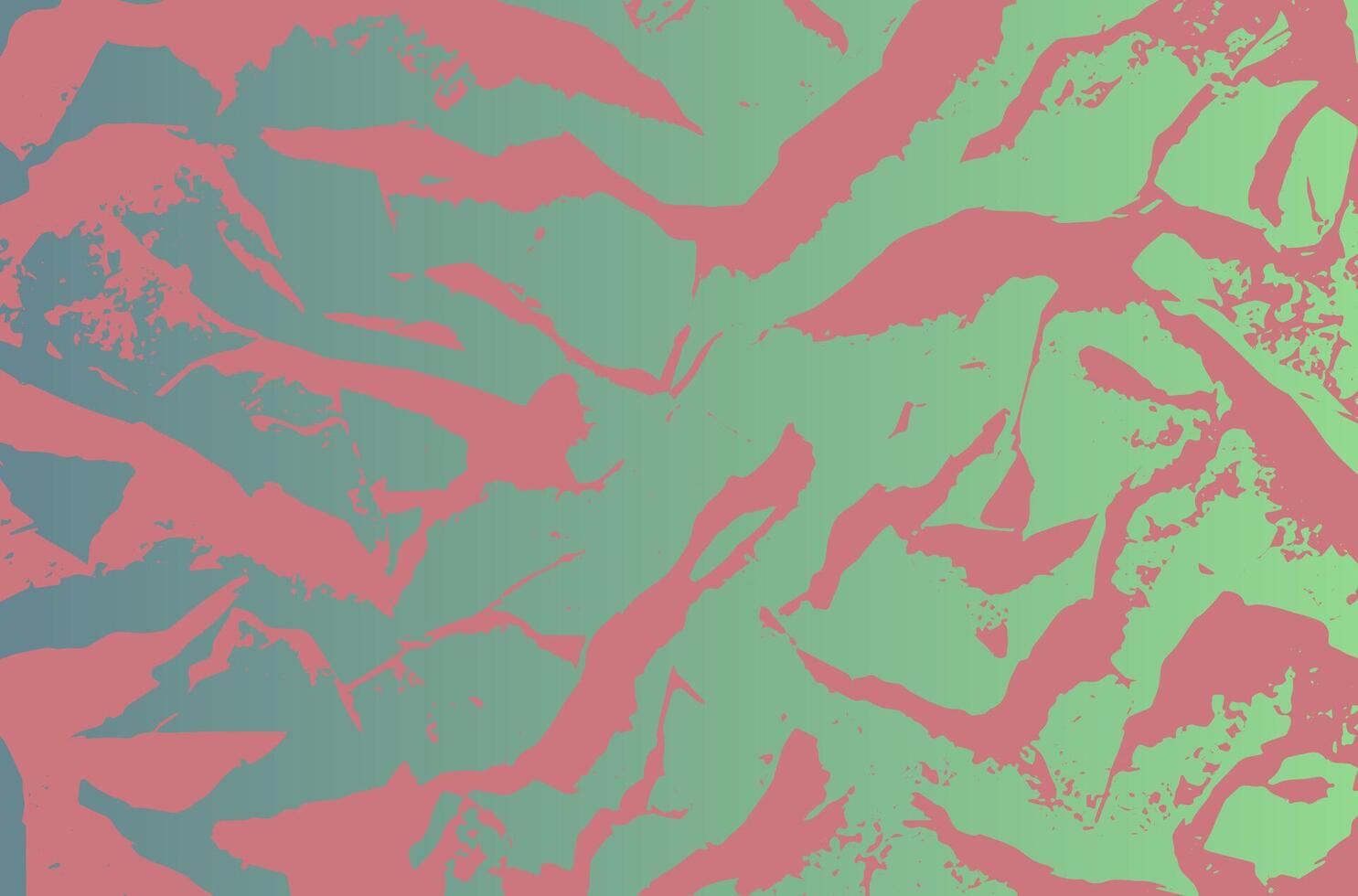 a pink and green background with a pattern vector