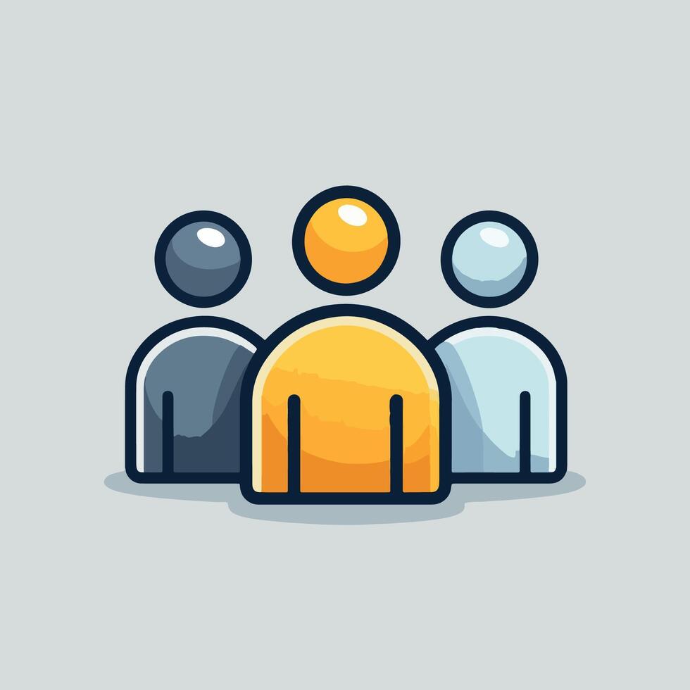 Manager Cartoon Avatar Icon EPS 10 vector