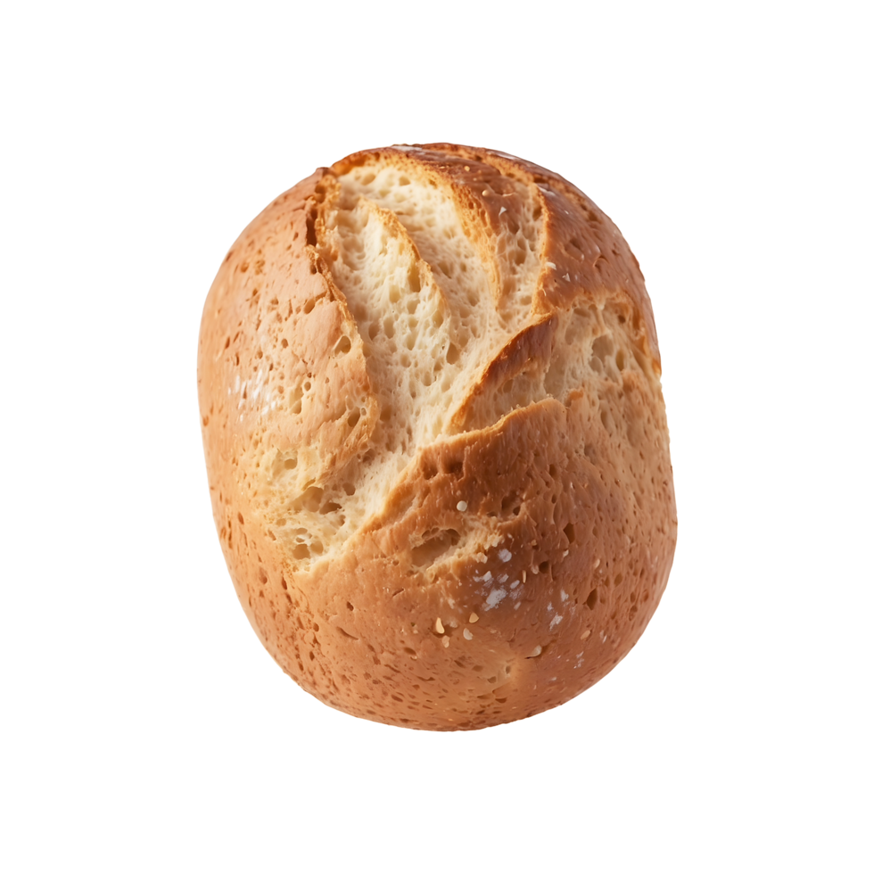 Fresh Crispy Toast Bread isolated on a transparent background png