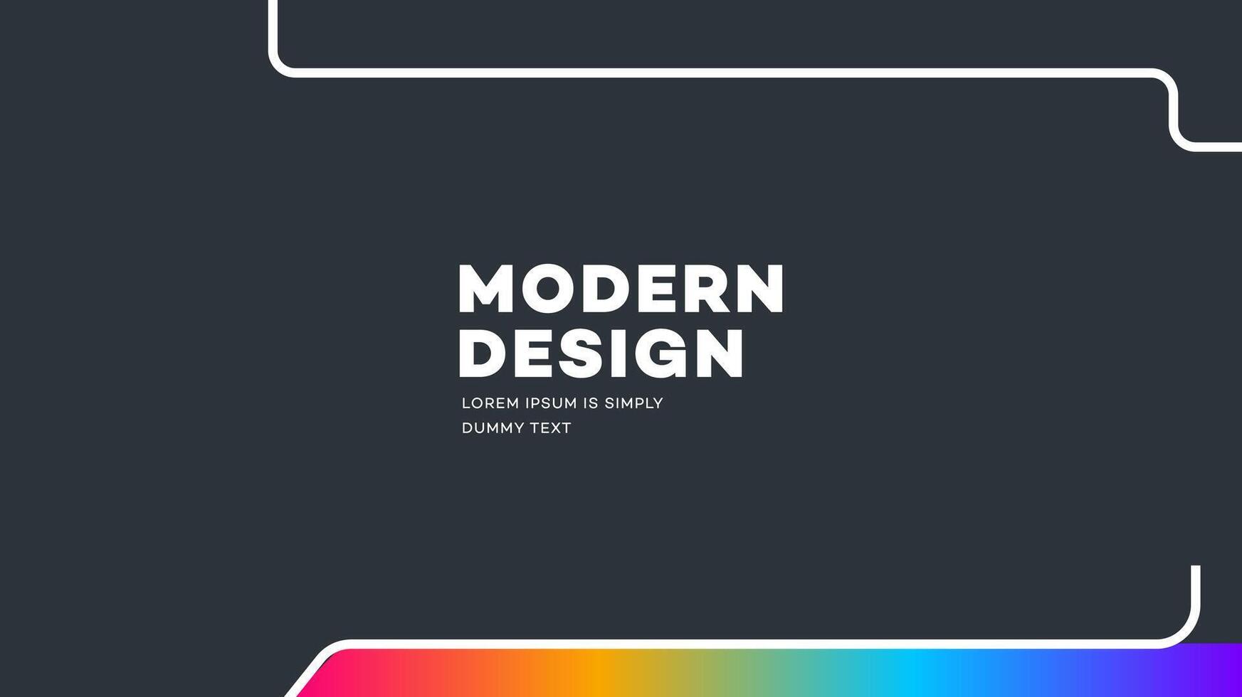 Empty New background modern design illustration. Background use poster, booklet, card, visiting card design, banner, thumbnail, social media post, advertising, leaflet, label, wall, package vector