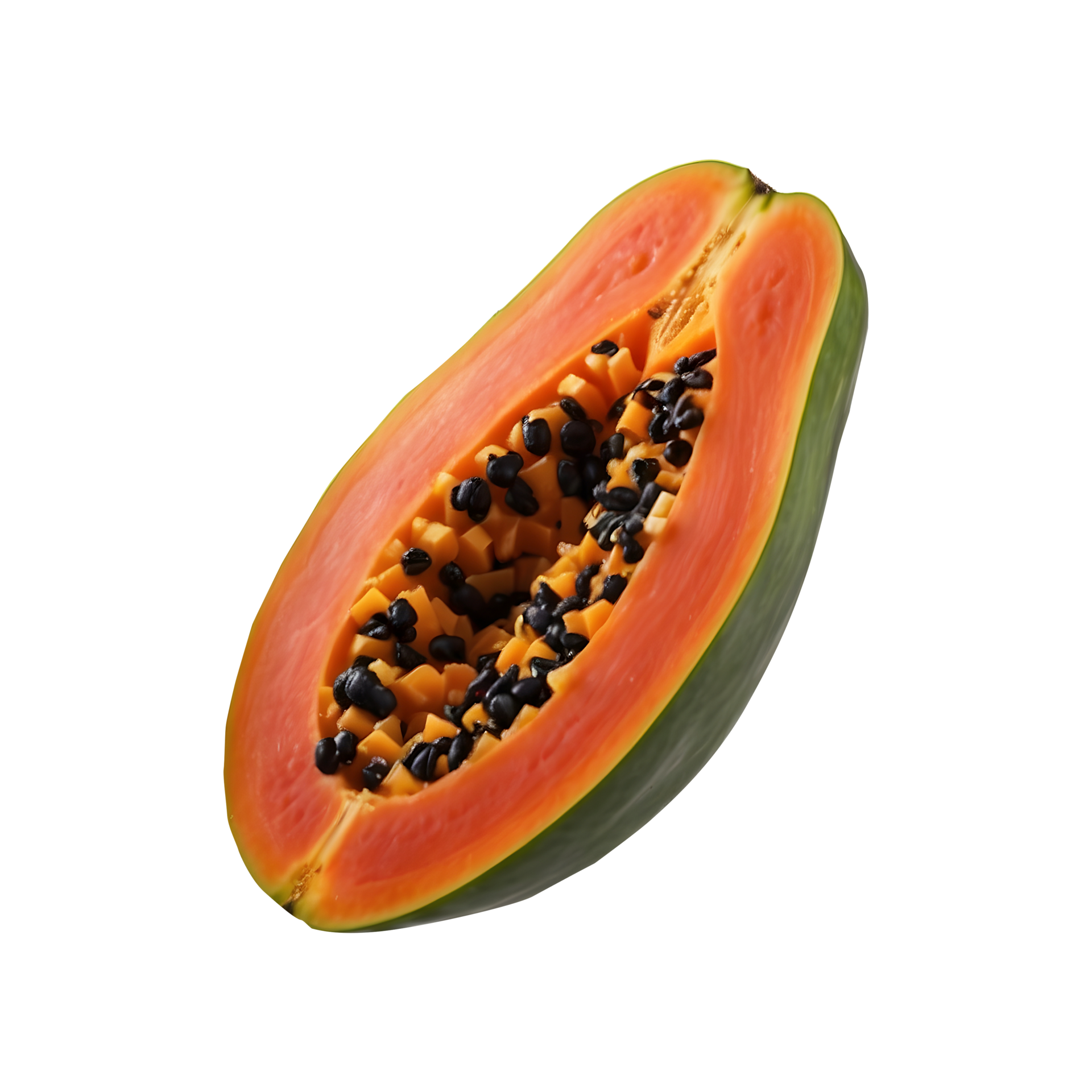 Fresh delicious Papaya isolated on a Transparent background 47447846 PNG