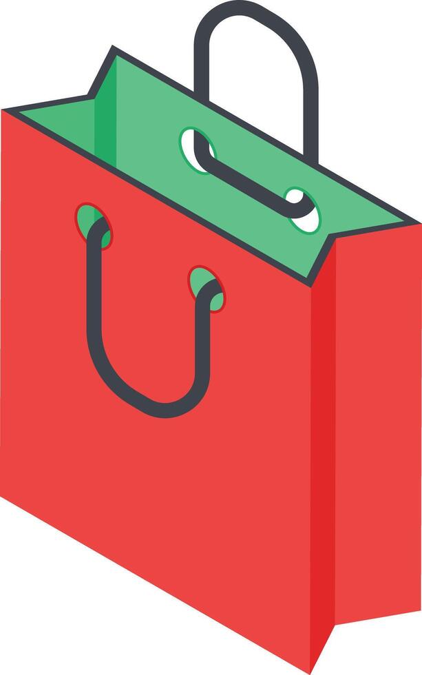 Grocery Bag Icon vector