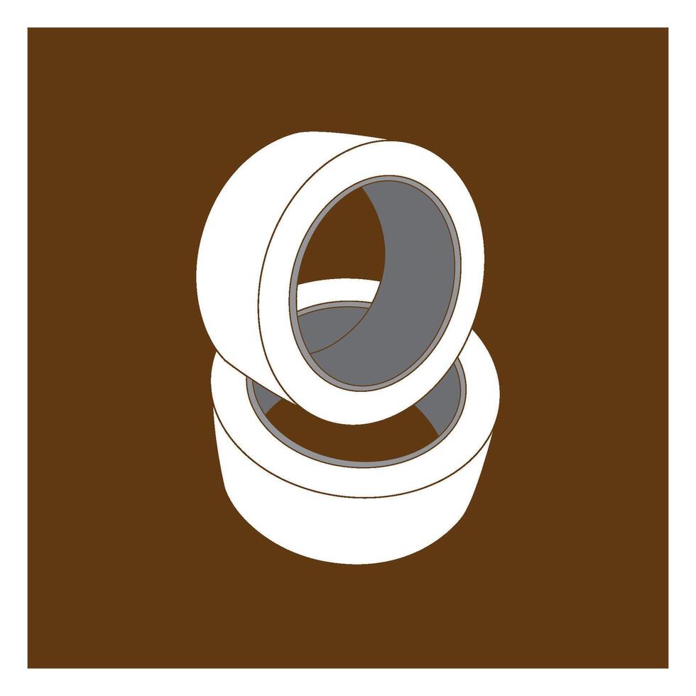 duct tape icon vector