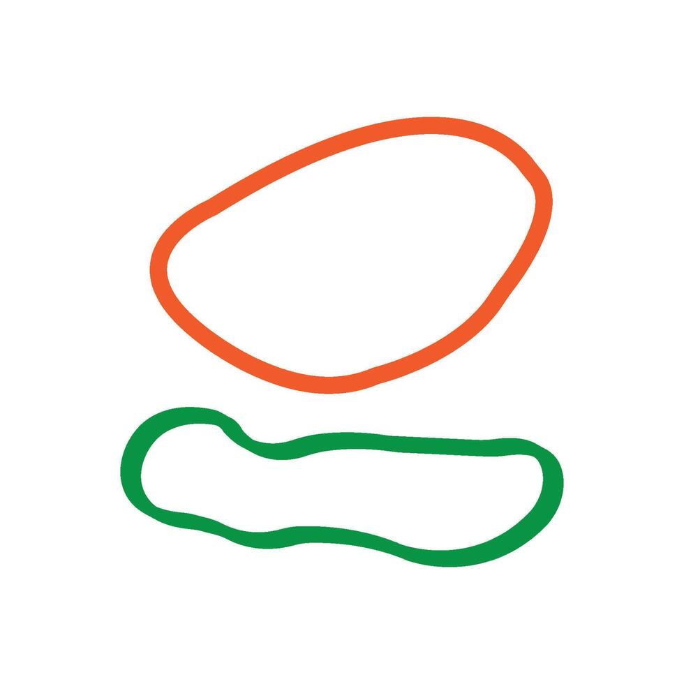 elastic rubber band logo vector