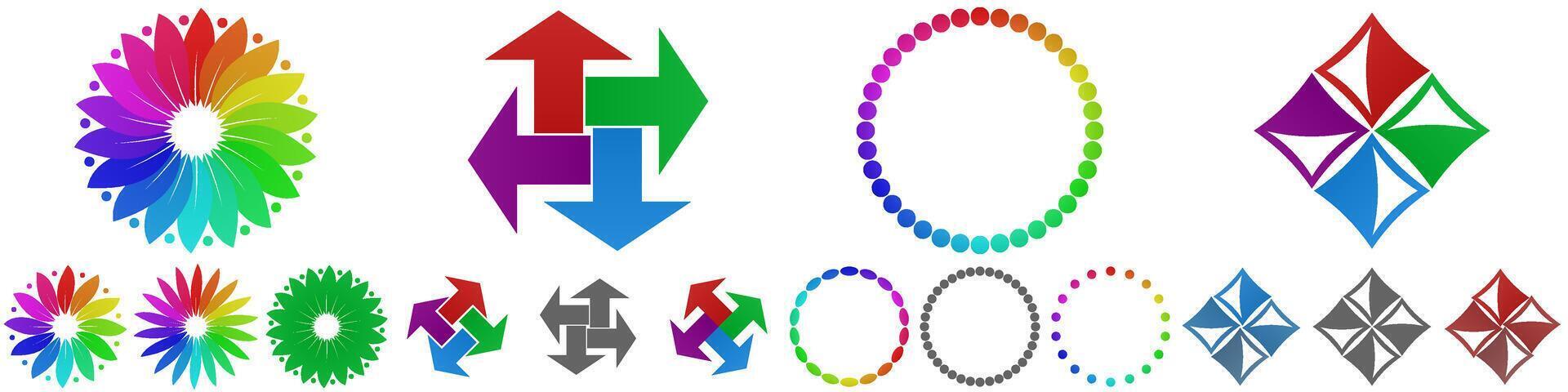 Concept logo design collection vector