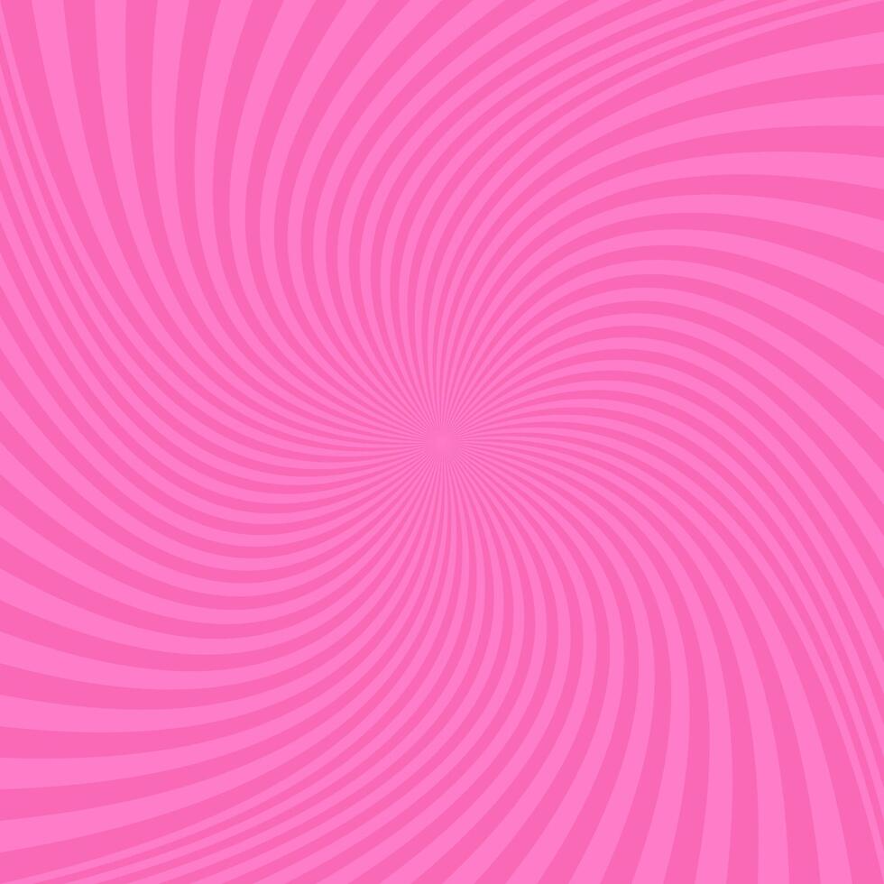 Pink spiral background vector