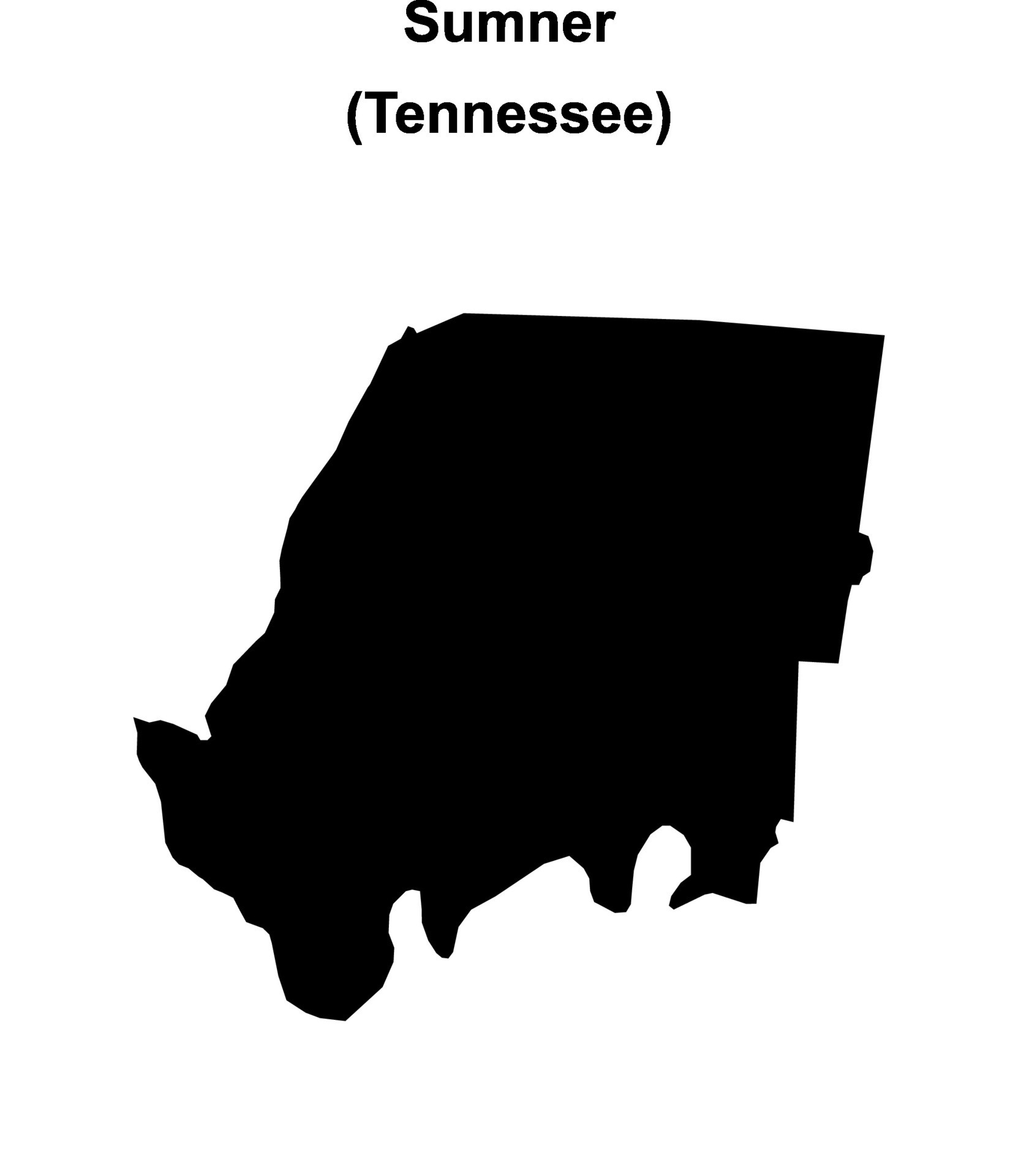 Sumner County Tennessee blank outline map 47450087 Vector Art at Vecteezy Sumner County Tennessee blank outline map 47450087 Vector Art at Vecteezy