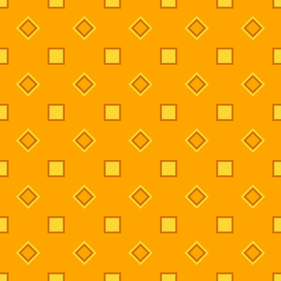 Geometrical seamless pattern - square background illustration vector