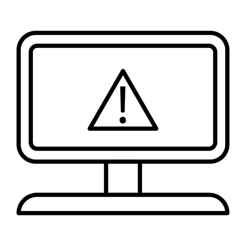 Artificial Intellegence Line art Icon vector