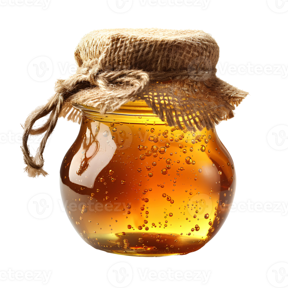 Glass jar of honey . Honey jar isolated. Marmalade in glass jar . Honey full of humectants isolated. Marmalade jar full of fruit png