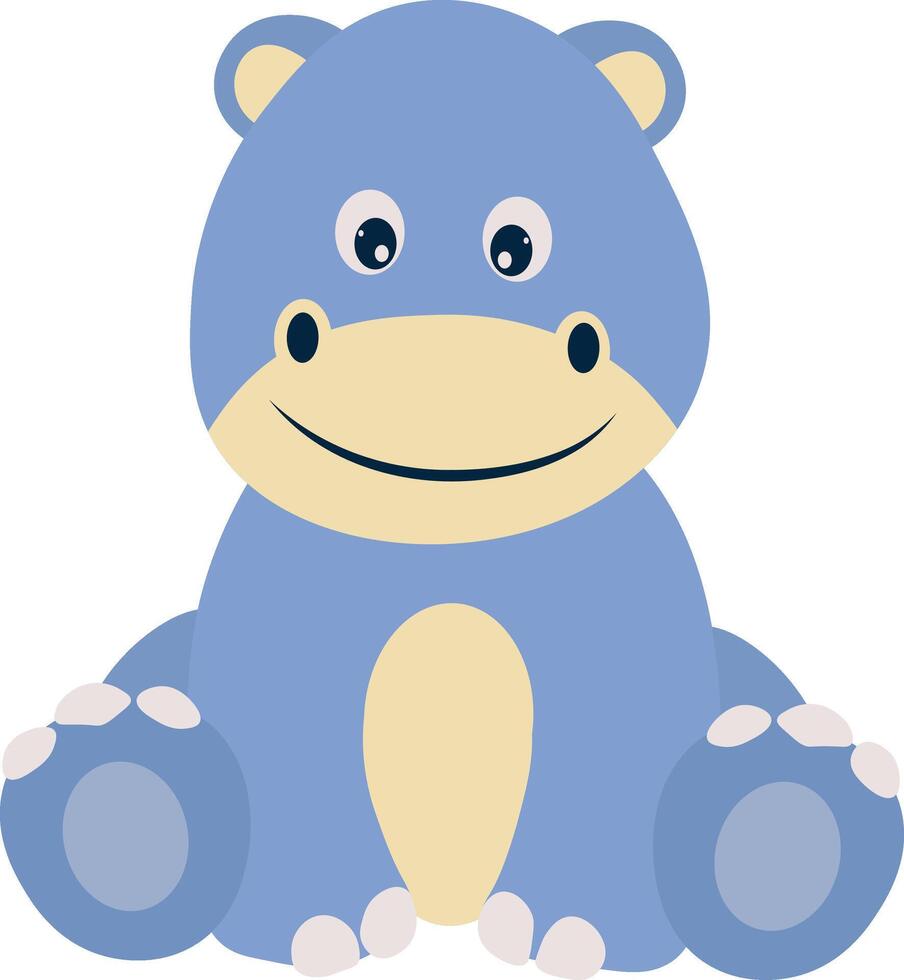 Cute Cartoon Wildlife Diversity Character. Isolated on White Background. Illustration Design. vector