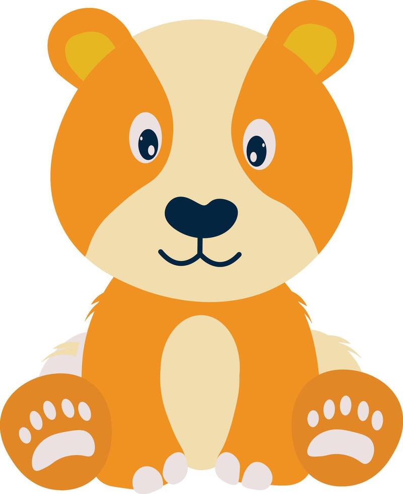 Cute Cartoon Wildlife Diversity Character. Isolated on White Background. Illustration Design. vector