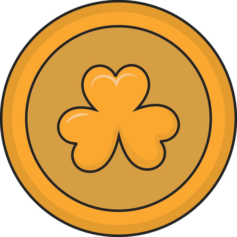 Happy Saint Patrick's Day Element with Cartoon Design. Illustration Elements. vector