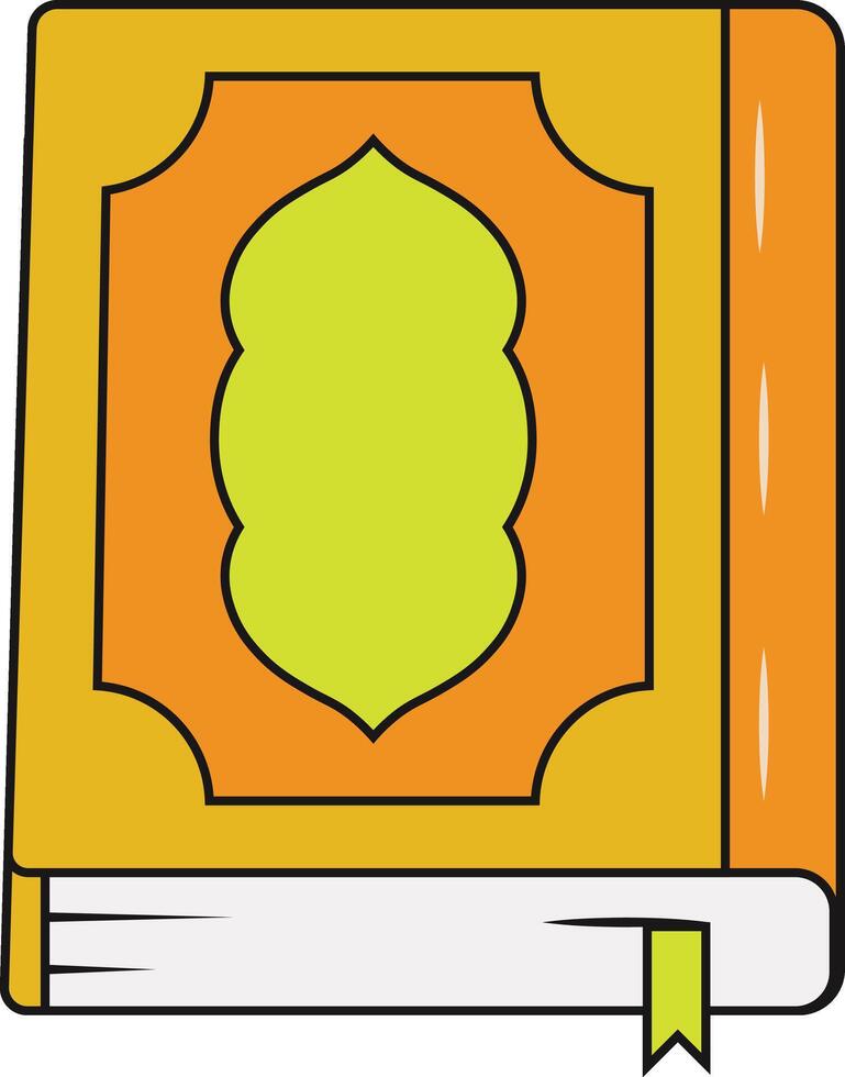 Ramadan Kareem Doodle Icon with Cartoon Style. Isolated Illustration. vector