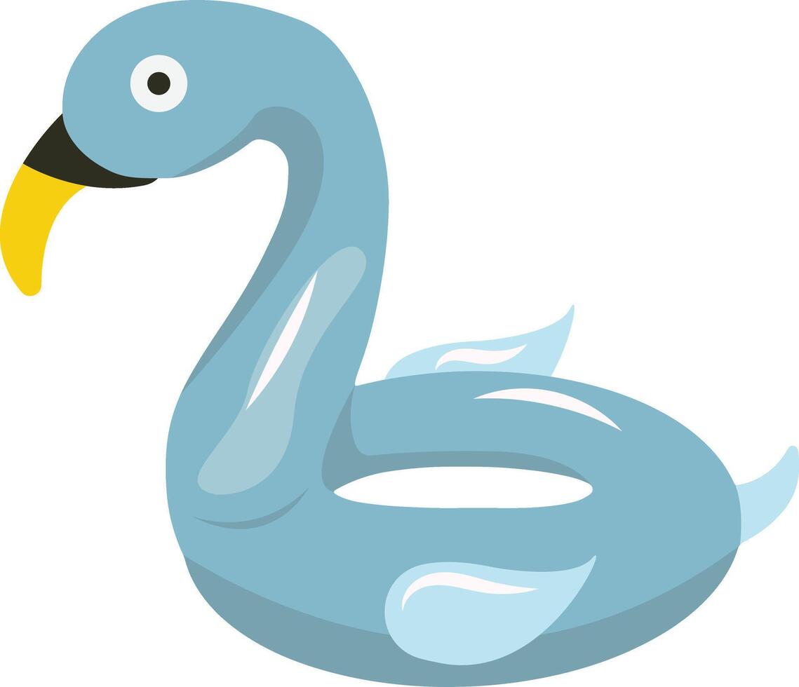Illustration of inflatable Swimming Ring. with Cartoon Design Style. vector