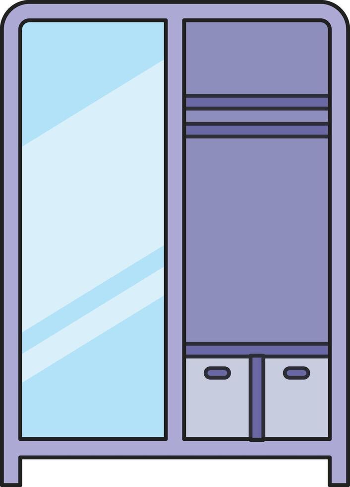 cupboard icon illustration vector