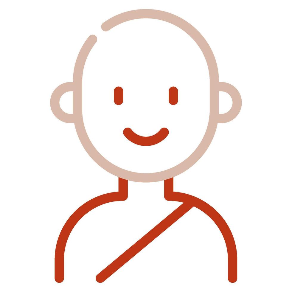 Monk icon for web, app, infographic, etc vector