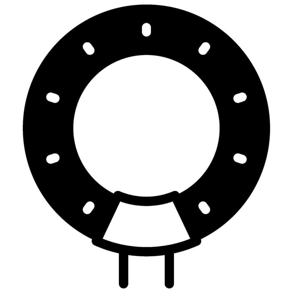 Light Ring icon for web, app, infographic, etc vector