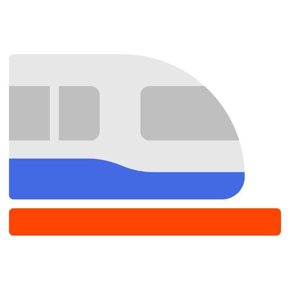 Monorail icon for web, app, infographic, etc vector