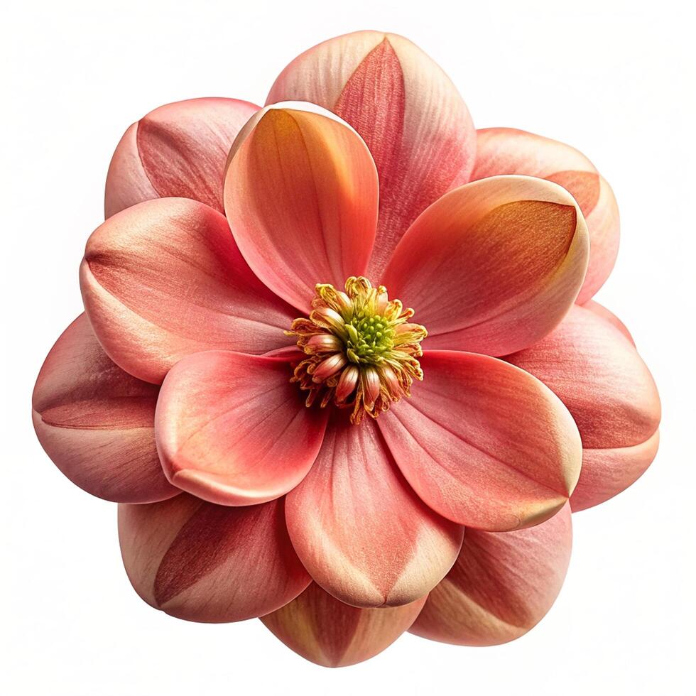 Realistic High Quality Beautiful Flower Isolated photo