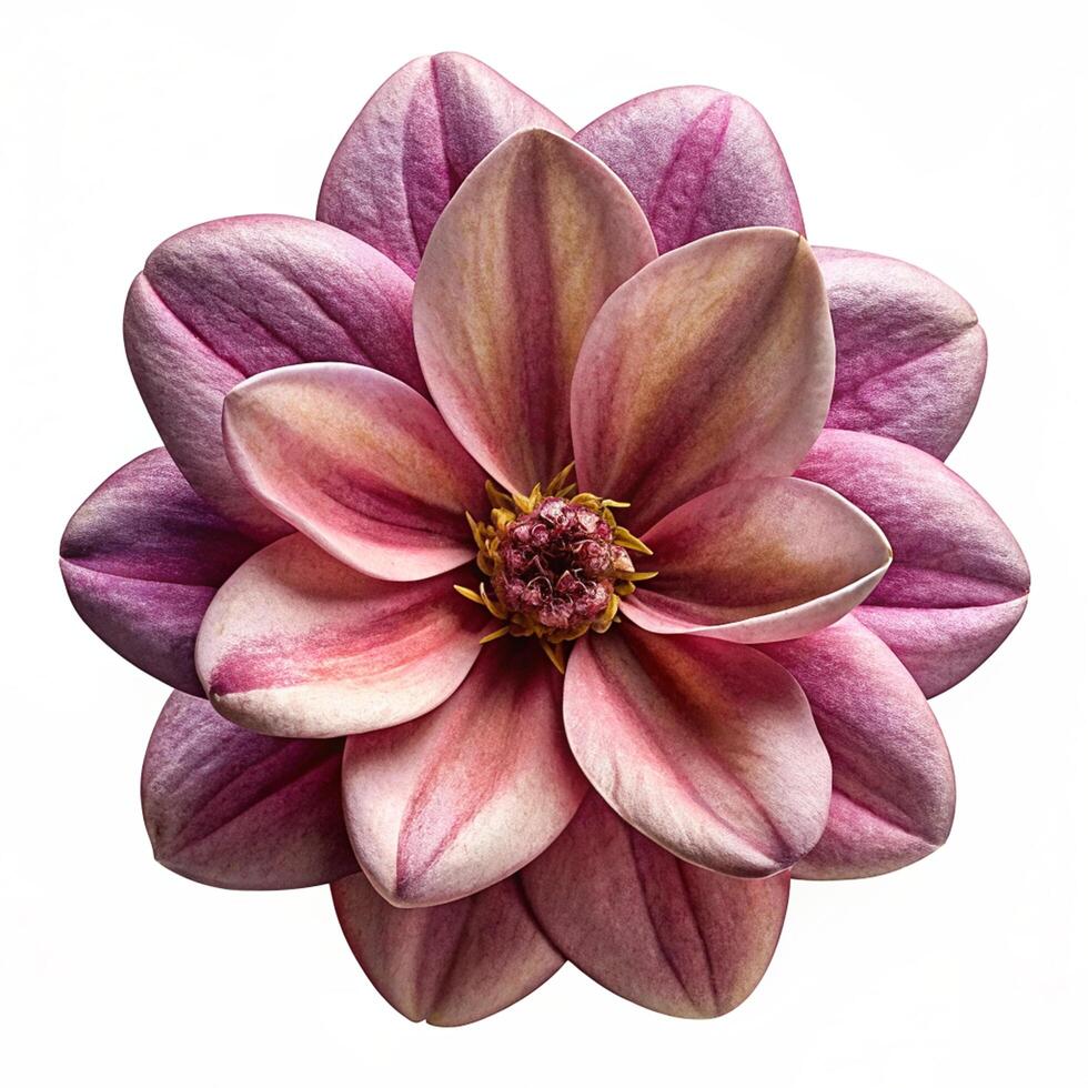 Realistic High Quality Beautiful Flower Isolated photo