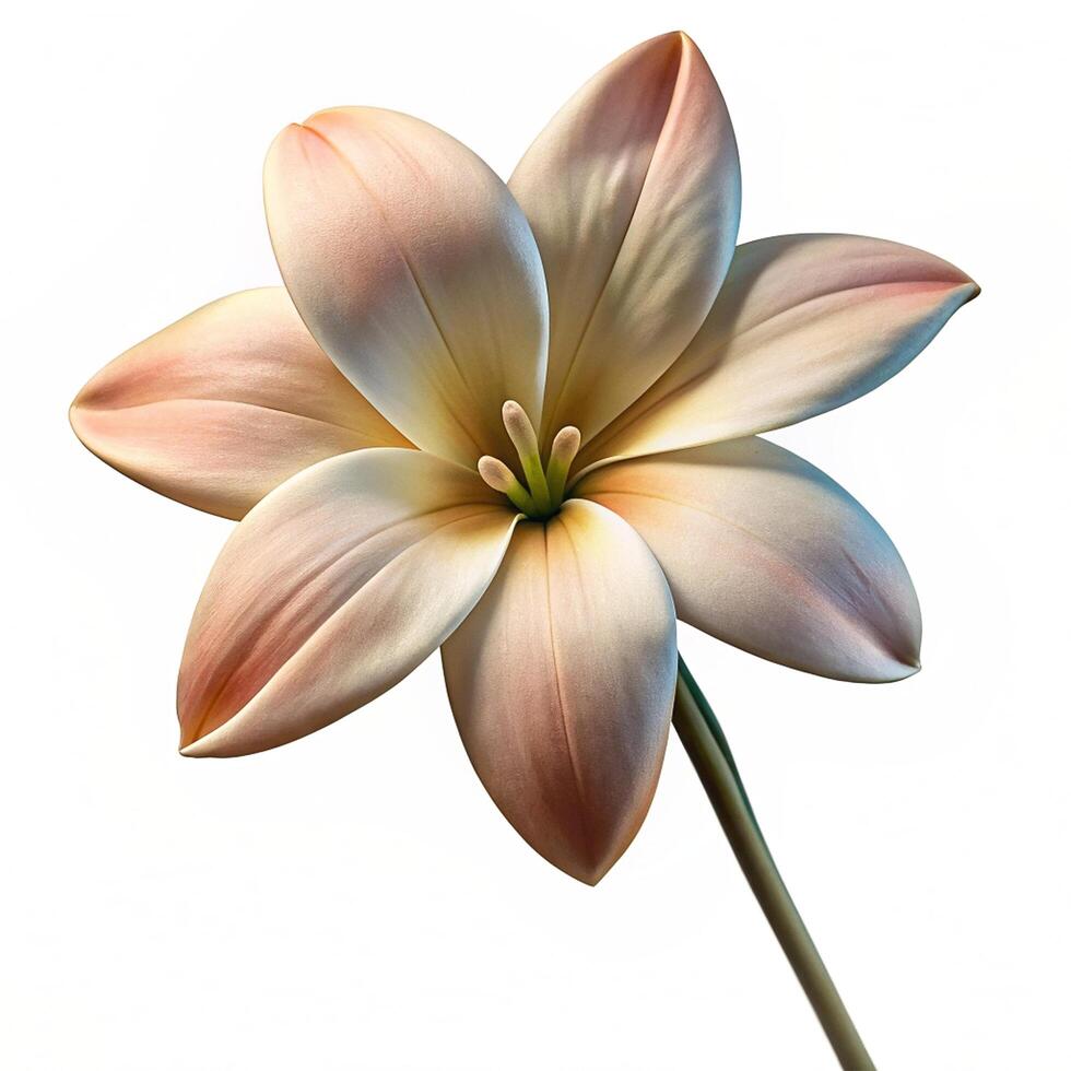 Realistic High Quality Beautiful Flower Isolated photo