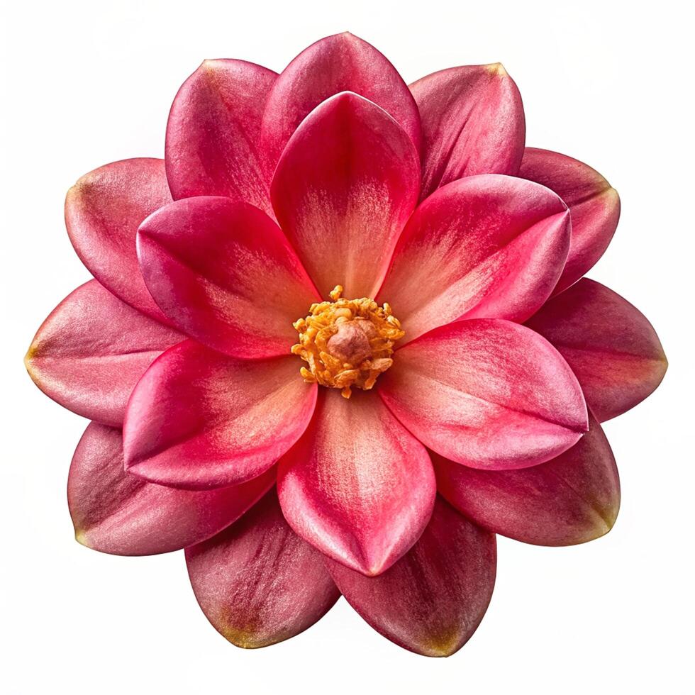 Realistic High Quality Beautiful Flower Isolated photo