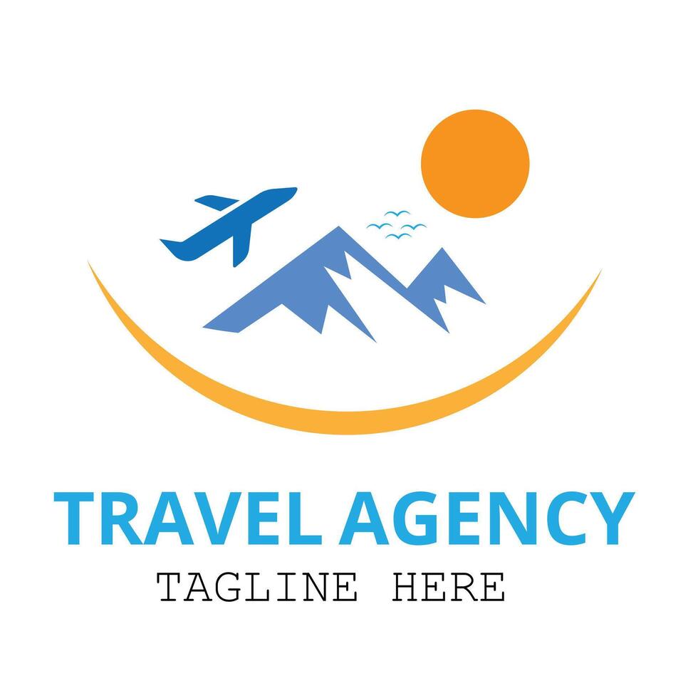 mount average travel and tour , logo, design vector