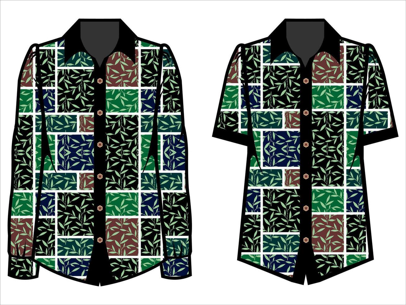 various batik clothes vector