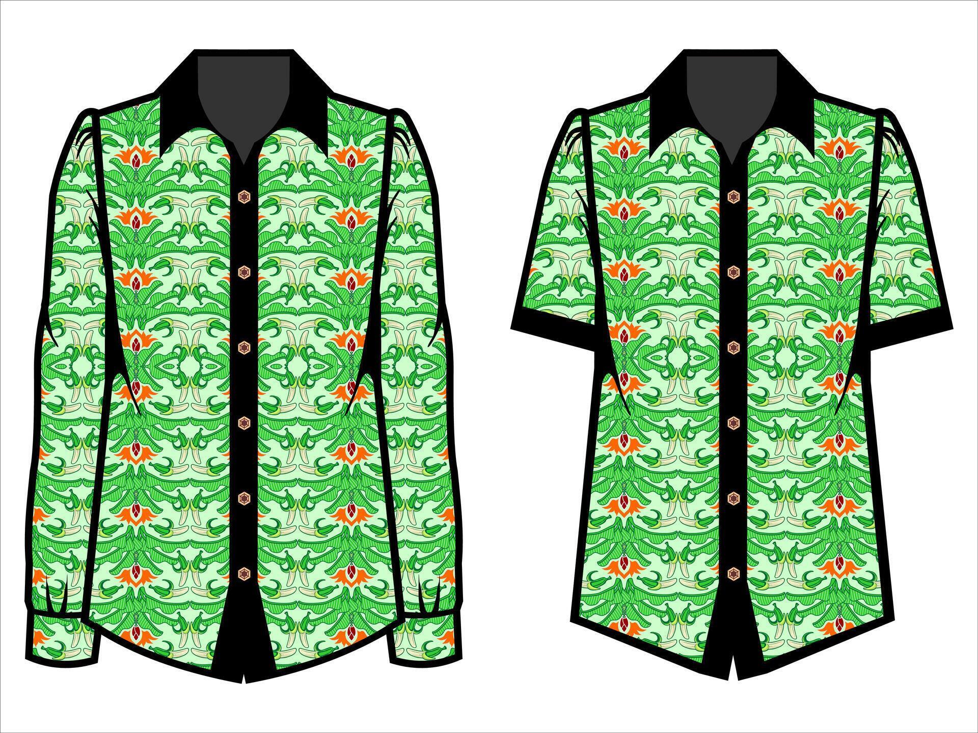 various batik clothes 47454521 Vector Art at Vecteezy