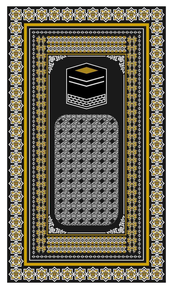 various types of prayer mats vector