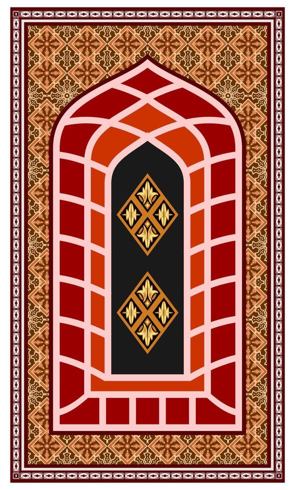 various types of prayer mats vector