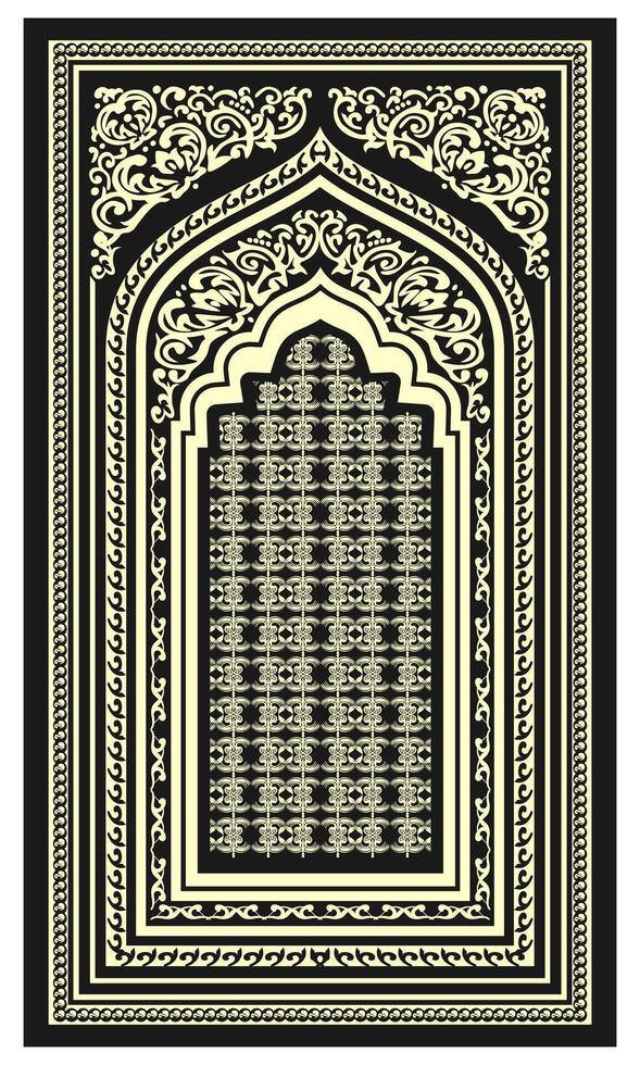 various types of prayer mats vector