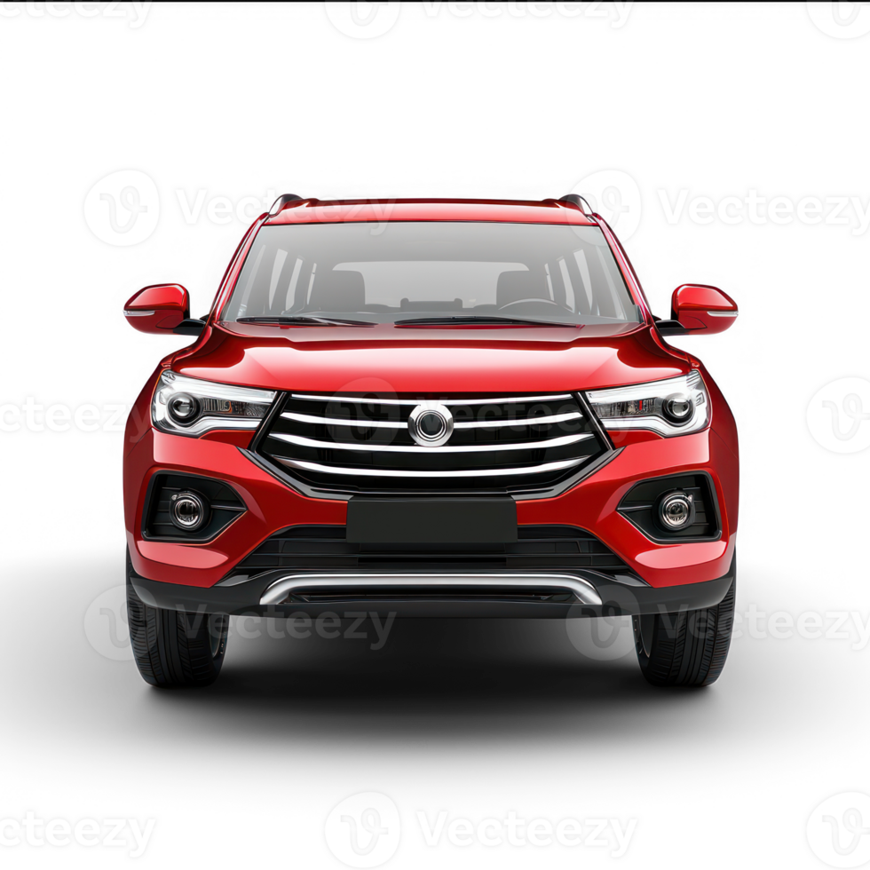 a red suv on a transparent background png