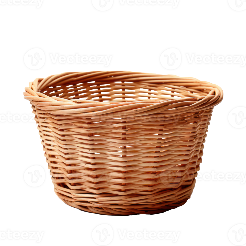 wicker basket transparent Background png