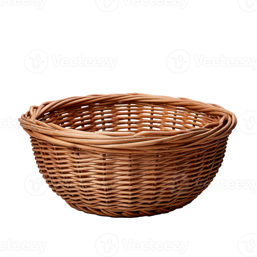 wicker basket transparent background png